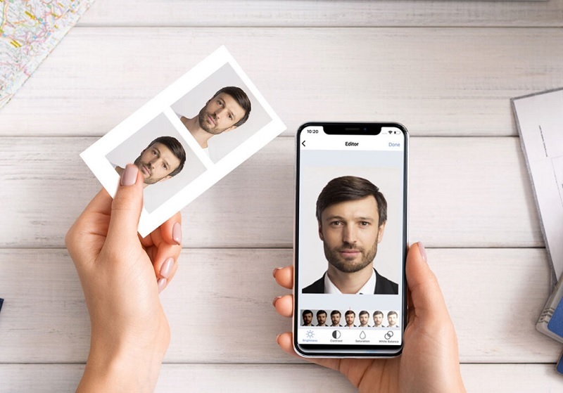 How To Take a Passport Photo With iPhone